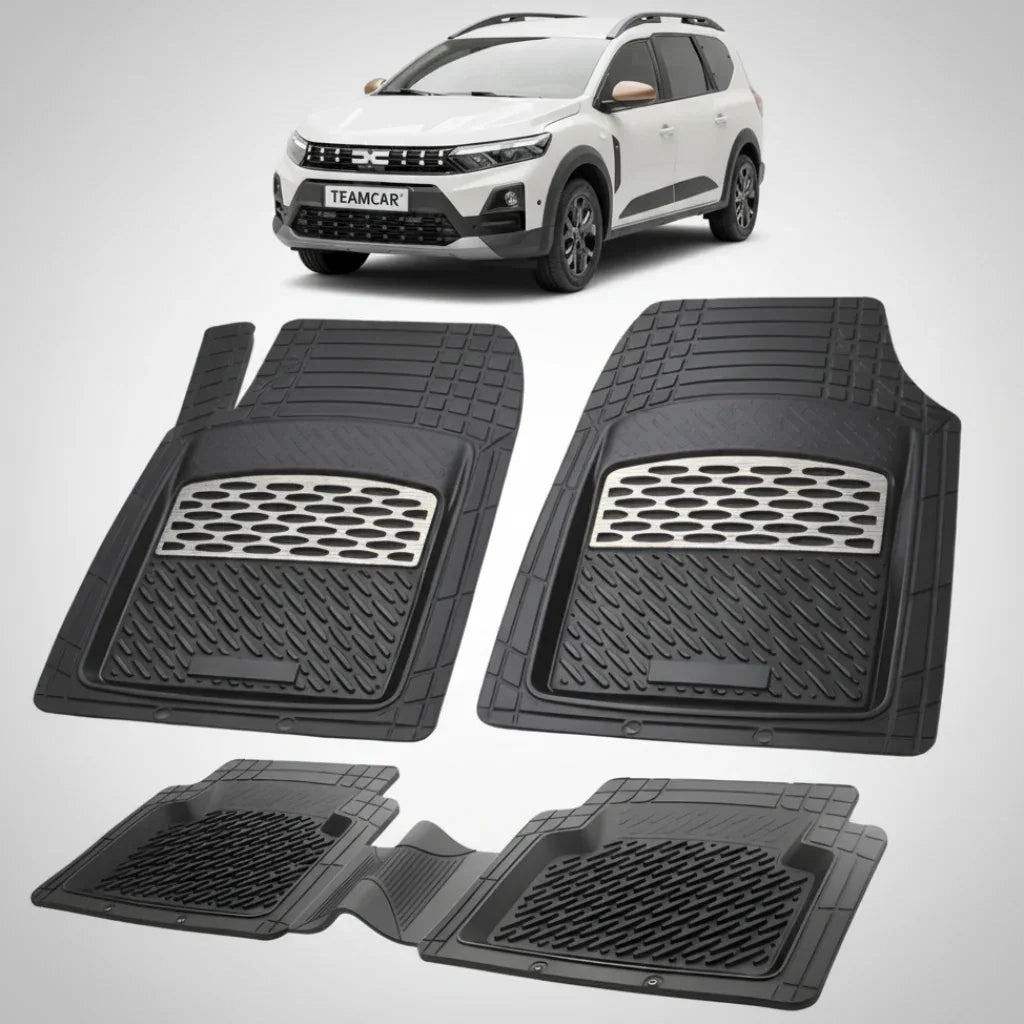 Covorașe Dacia Jogger 2021-2024 Compatibile | Silver Edition – TeamCar®