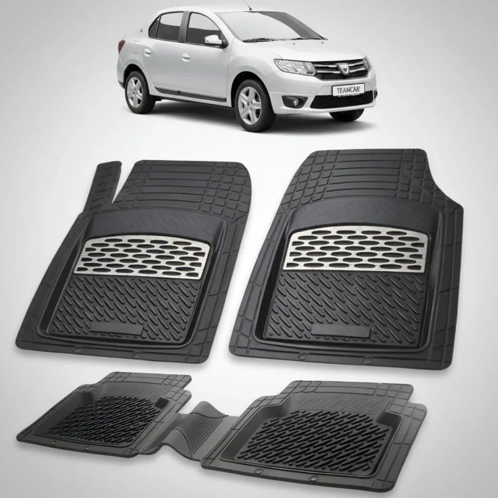 Covorașe Dacia Logan II Sedan 2012-2020 Compatibile | Silver Edition – TeamCar®