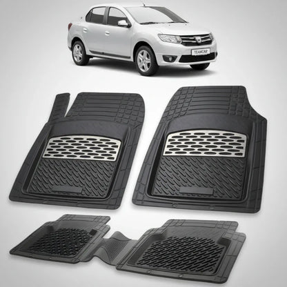 Covorașe Dacia Logan II Sedan 2012-2020 Compatibile | Silver Edition – TeamCar®