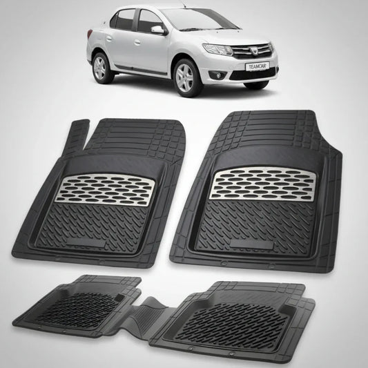 Covorașe Dacia Logan II Sedan 2012-2020 Compatibile | Silver Edition – TeamCar®