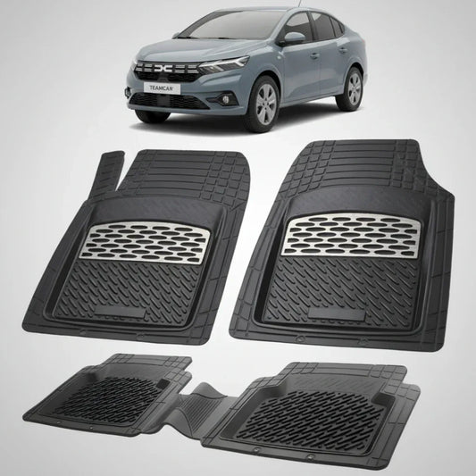 Covorașe Dacia Logan III Sedan 2020-prezent Compatibile | Silver Edition – TeamCar®