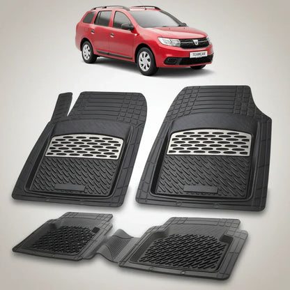 Covorașe Dacia Logan MCV II 2013-2020 Compatibile | Silver Edition – TeamCar®
