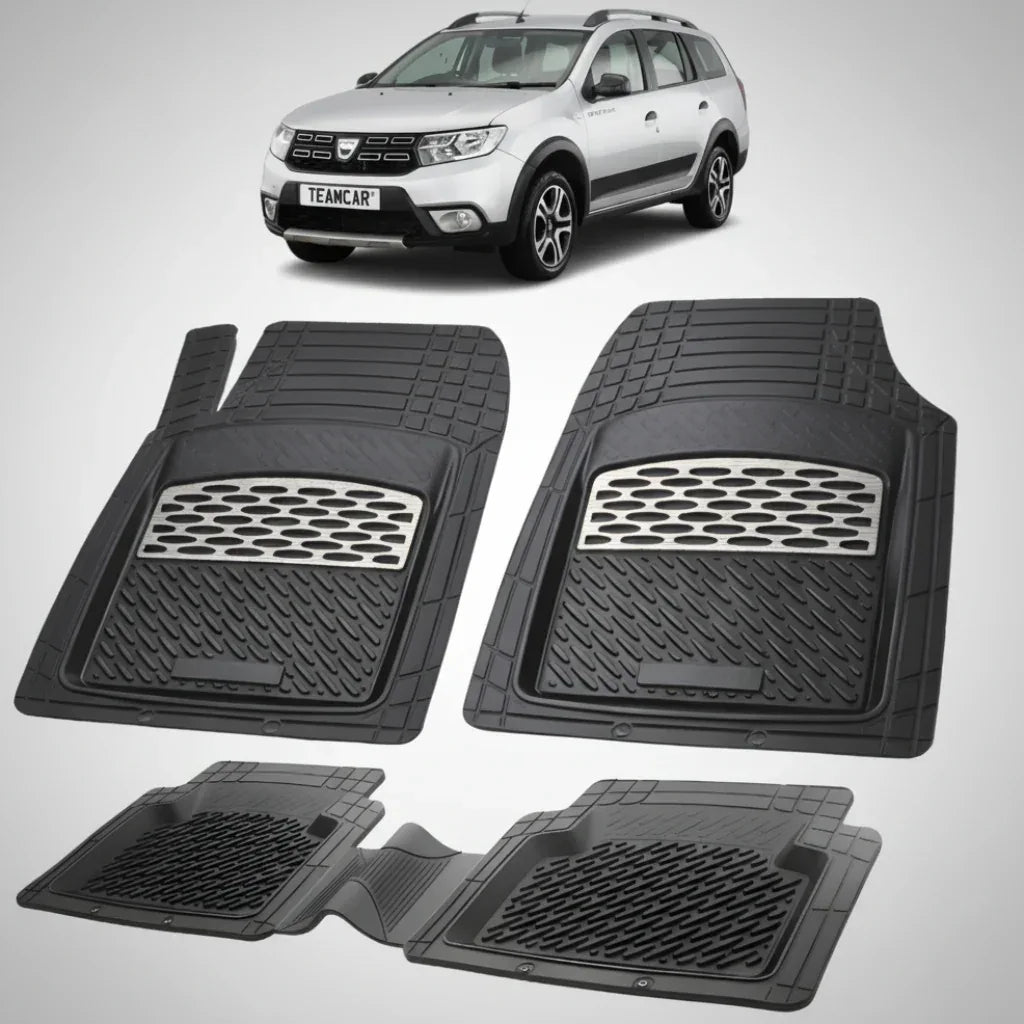 Covorașe Dacia Logan MCV Stepway 2017-2020 Compatibile | Silver Edition – TeamCar®