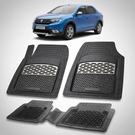 Covorașe Dacia Logan Stepway Sedan 2019-2020 Compatibile | Silver Edition – TeamCar®