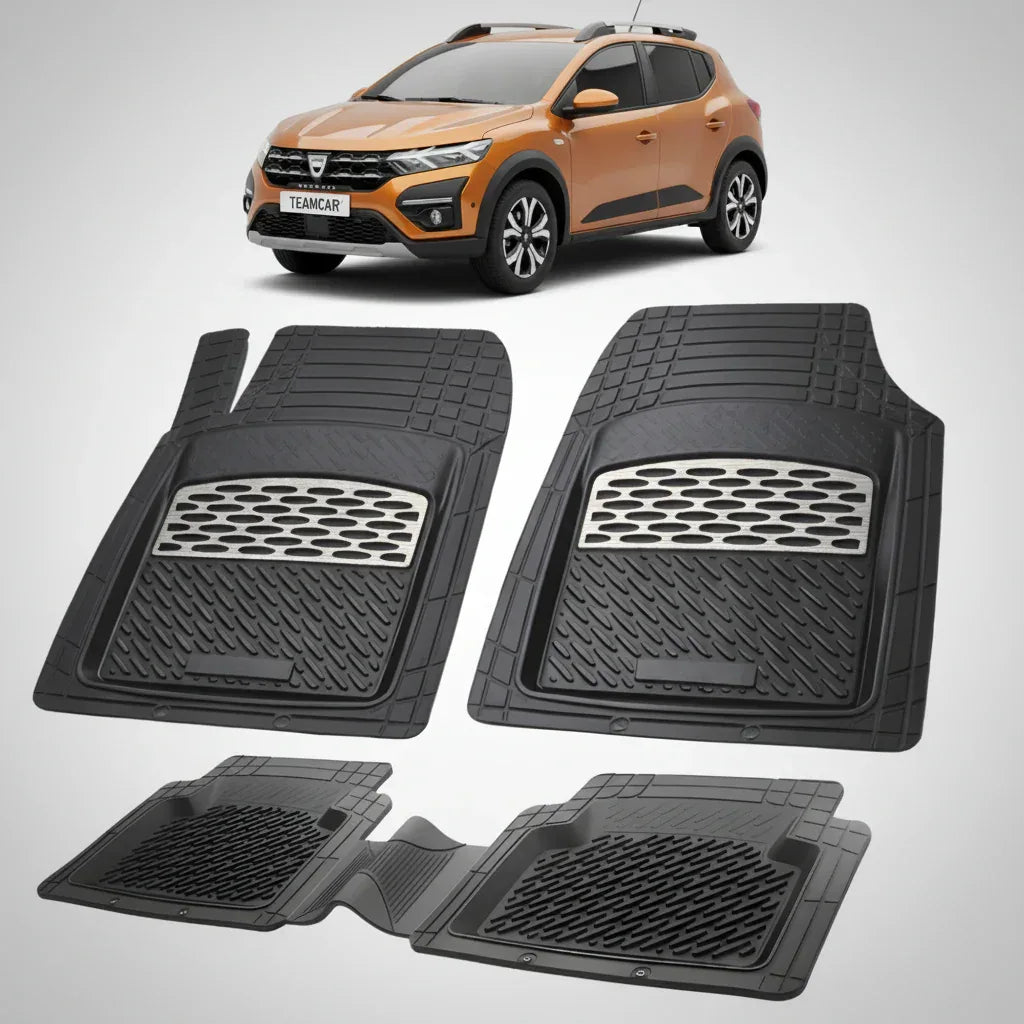 Covorașe Dacia Sandero Stepway III 2021-2024 Compatibile | Silver Edition – TeamCar®