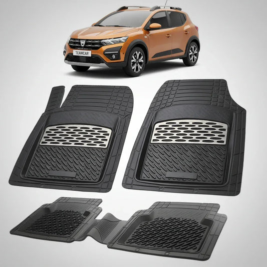 Covorașe Dacia Sandero Stepway III 2021-2024 Compatibile | Silver Edition – TeamCar®