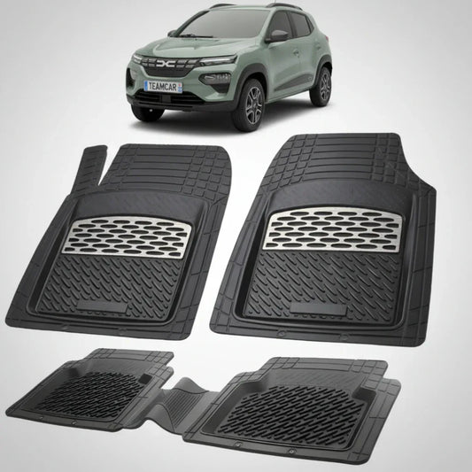 Covorașe Dacia Spring 100% Electric 2021-2024 Compatibile | Silver Edition – TeamCar®