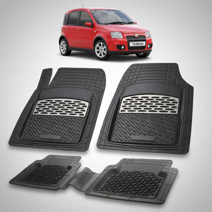 Covorase Fiat Panda II Compatibile 2003-2012 | Silver