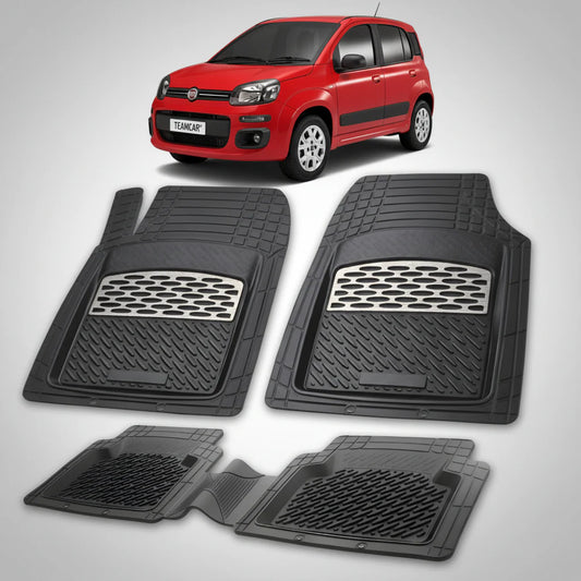 Covorase Fiat Panda III Compatibile 2012-prezent | Silver