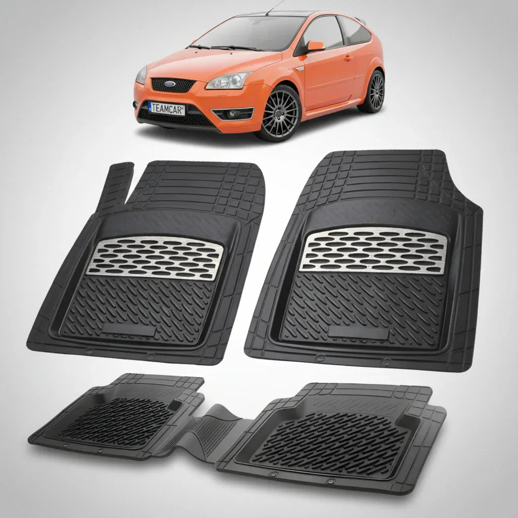 Covorase Ford Focus Mk2 Compatibile Hatchback 3 usi 2004-2011 | Silver