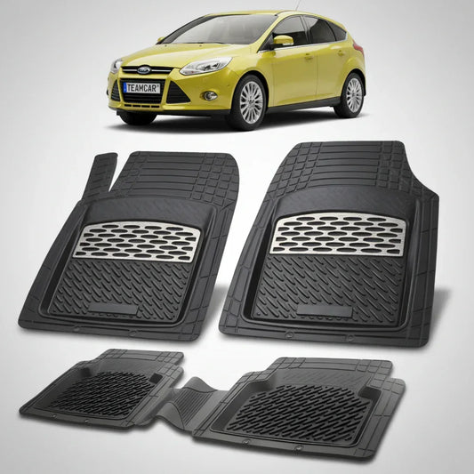 Covorase Ford Focus Mk3 Compatibile Hatchback 5 usi 2011-2018 | Silver