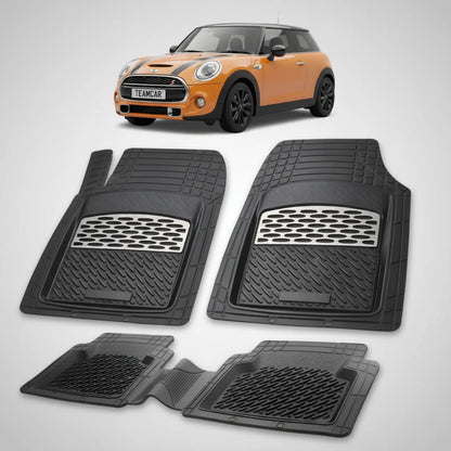 Covorașe MINI Hatch F55 F56 2014-2024 | Silver Edition – TeamCar®