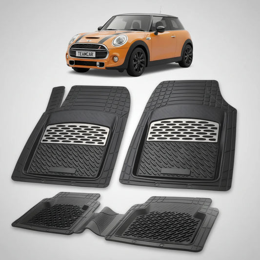 Covorașe MINI Hatch F55 F56 2014-2024 | Silver Edition – TeamCar®