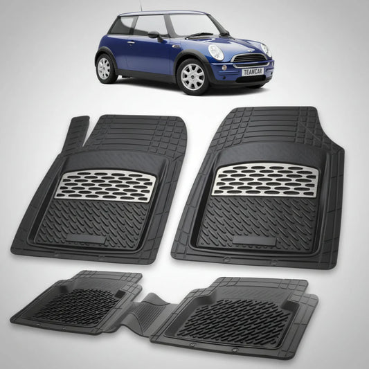 Covorașe MINI Hatch R50 R53 2001-2006 | Silver Edition – TeamCar®