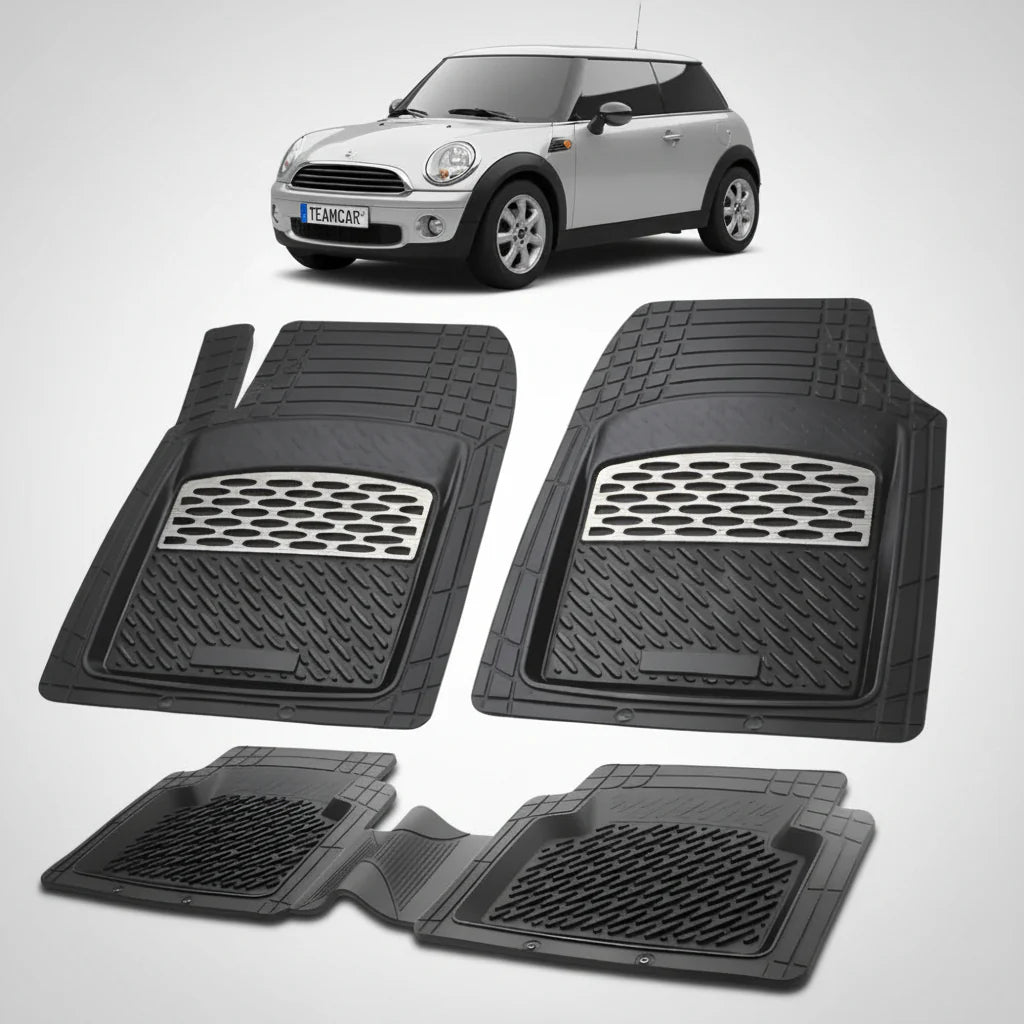 Covorașe MINI Hatch R56 2006-2013 | Silver Edition – TeamCar®