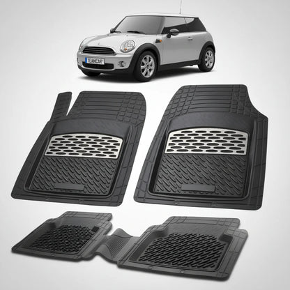 Covorașe MINI Hatch R56 2006-2013 | Silver Edition – TeamCar®
