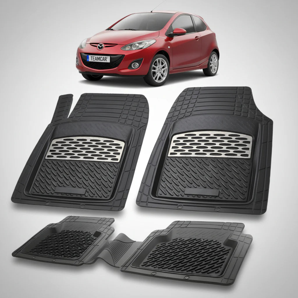 Covorase Mazda 2 DE Facelift Hatchback 3 Usi Compatibile 2010-2014 | Silver