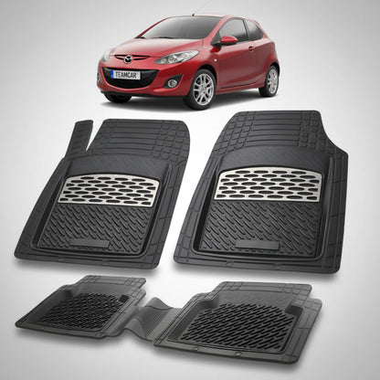 Covorase Mazda 2 DE Facelift Hatchback 3 Usi Compatibile 2010-2014 | Silver