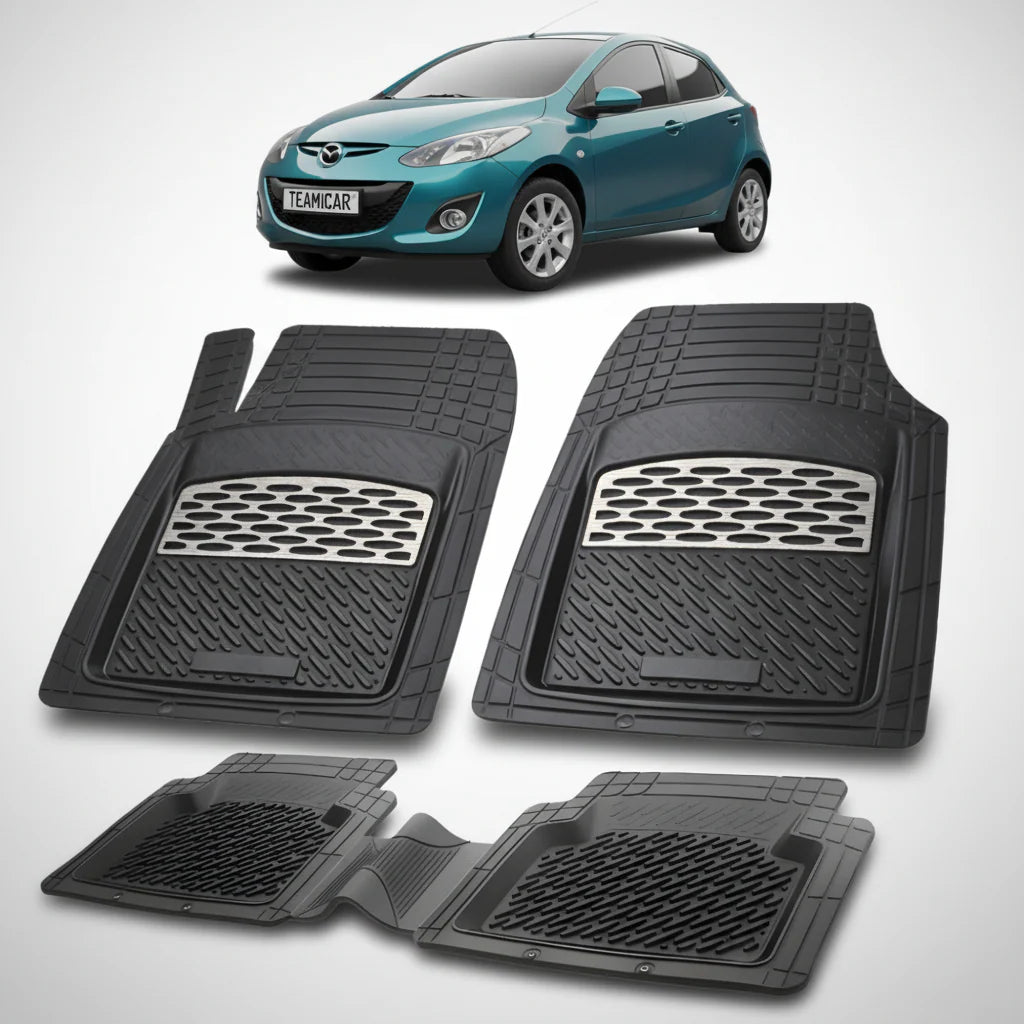 Covorase Mazda 2 DE Facelift Hatchback 5 Usi Compatibile 2010-2014 | Silver