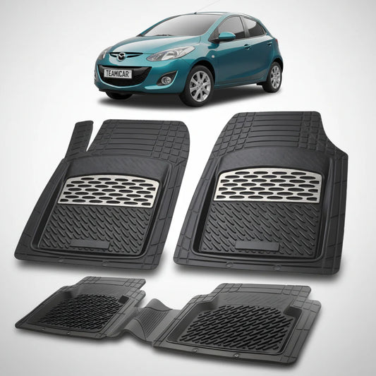 Covorase Mazda 2 DE Facelift Hatchback 5 Usi Compatibile 2010-2014 | Silver