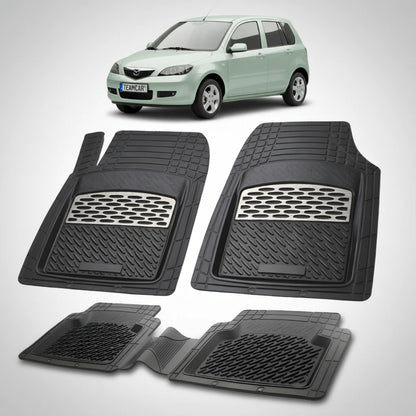 Covorase Mazda 2 DY Hatchback 5 Usi Compatibile 2003-2005 | Silver
