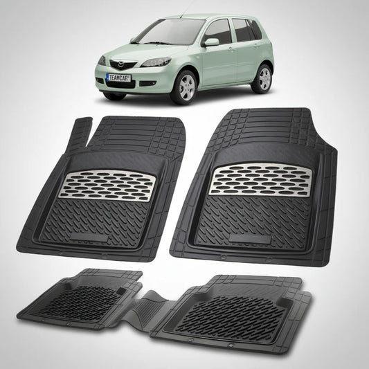 Covorase Mazda 2 DY Hatchback 5 Usi Compatibile 2003-2005 | Silver