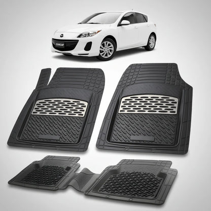 Covorase Mazda 3 BL Facelift Hatchback 5 Usi Compatibile 2011-2013 | Silver