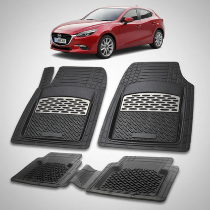 Covorase Mazda 3 III Compatibile 2013-2019 | Silver