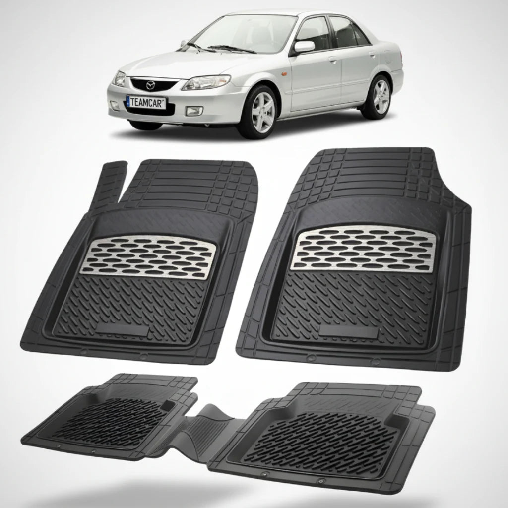 Covorase Mazda 323 BJ Facelift Sedan Compatibile 2001-2003 | Silver
