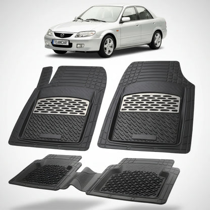 Covorase Mazda 323 BJ Facelift Sedan Compatibile 2001-2003 | Silver