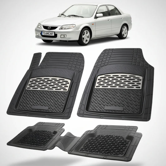 Covorase Mazda 323 BJ Facelift Sedan Compatibile 2001-2003 | Silver