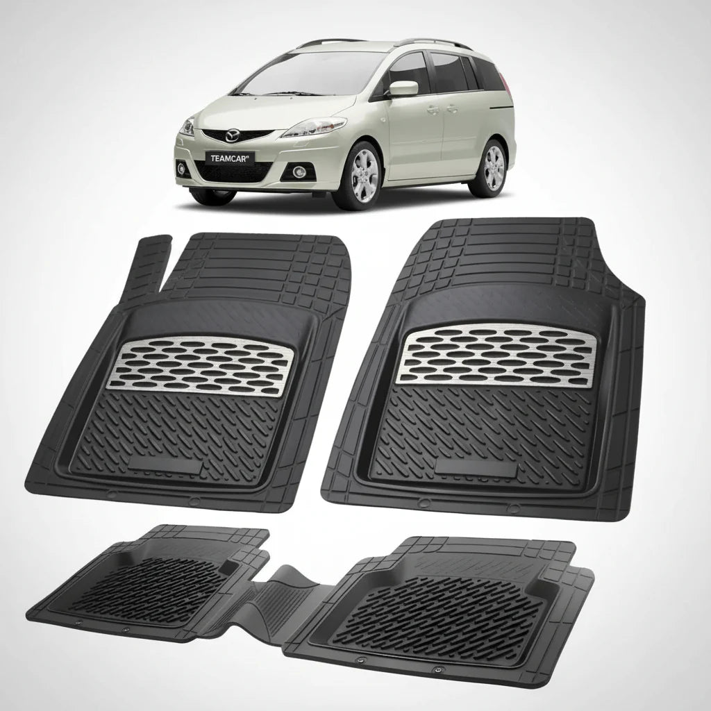 Covorașe Mazda 5 CR Facelift Compatibile 2008-2010 | Silver Edition – TeamCar®
