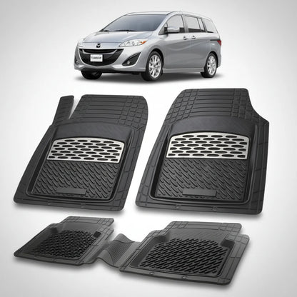 Covorașe Mazda 5 CW Facelift Compatibile 2013-2015 | Silver Edition – TeamCar®