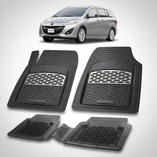 Covorașe Mazda 5 CW Facelift Compatibile 2013-2015 | Silver Edition – TeamCar®