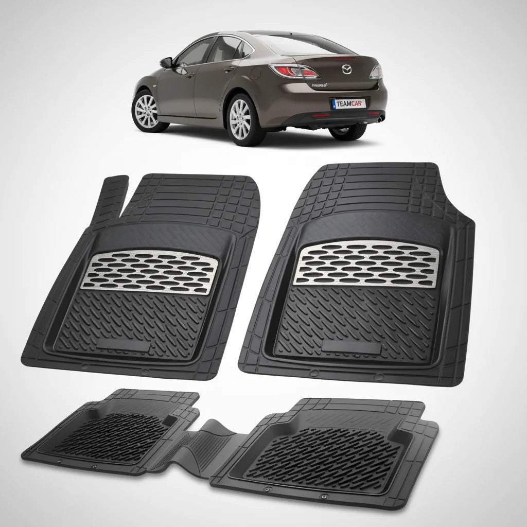 Covorașe Mazda 6 GH Facelift Hatchback 5 Uși 2010-2012 | Silver Edition – TeamCar®