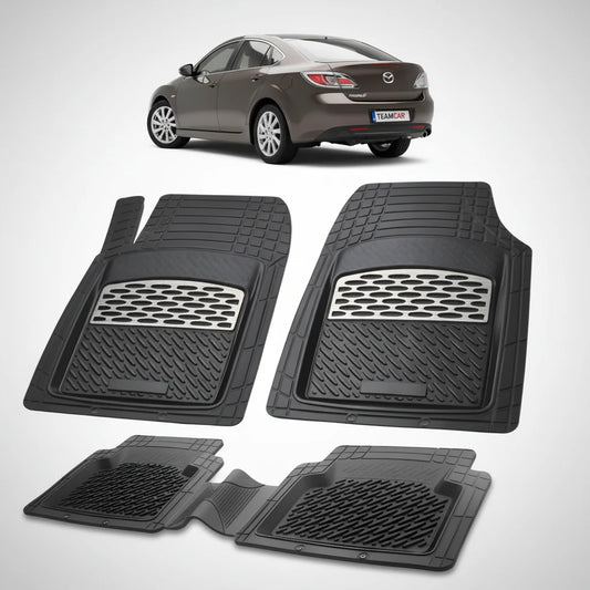 Covorașe Mazda 6 GH Facelift Hatchback 5 Uși 2010-2012 | Silver Edition – TeamCar®