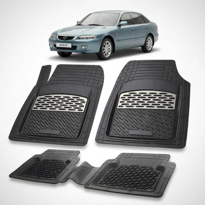 Covorase Mazda 626 GF Facelift Hatchback 5 Usi Compatibile 2000-2002 | Silver