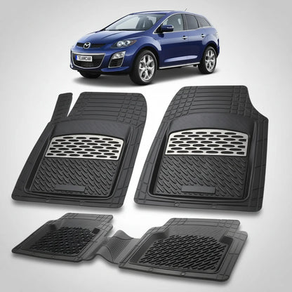Covorașe Mazda CX-7 ER Facelift SUV 2009-2012 | Silver Edition – TeamCar®