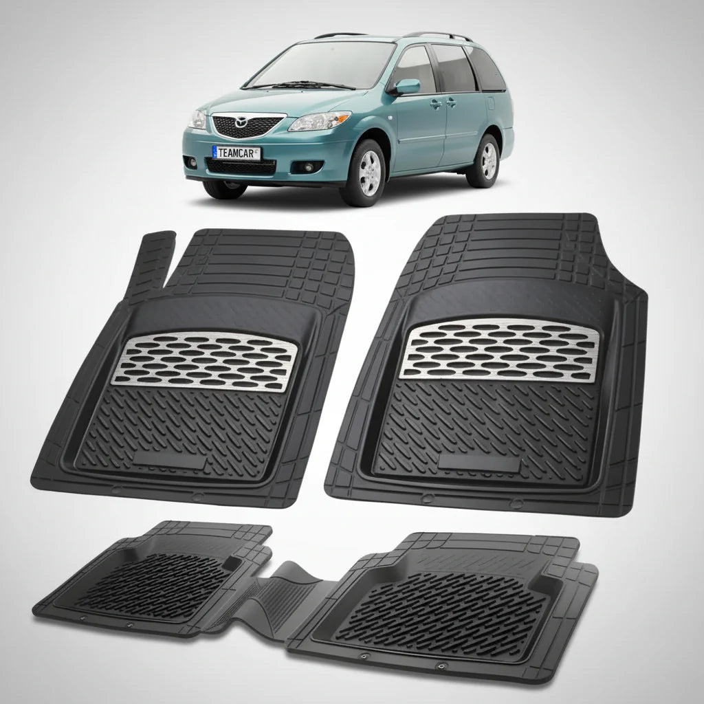 Covorașe Mazda MPV LW Compatibile 2002-2006 | Silver Edition – TeamCar®