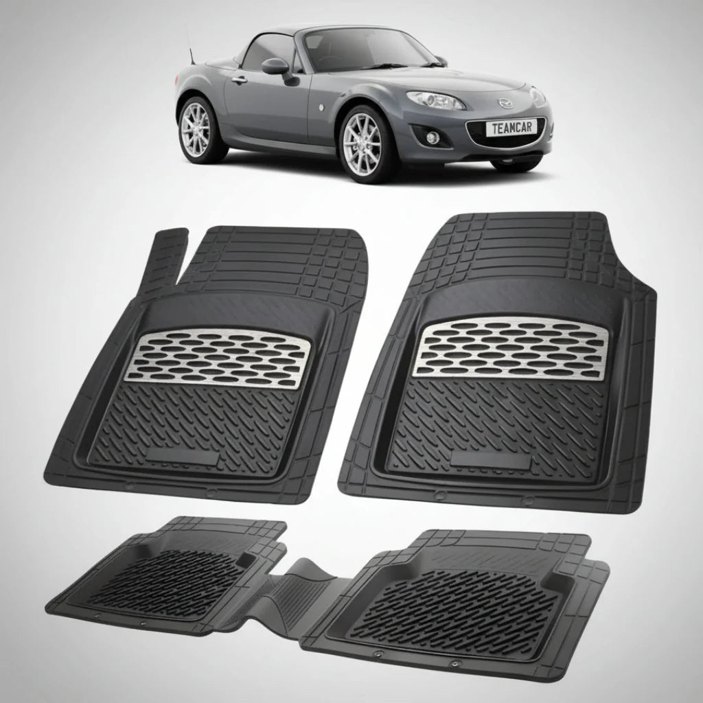 Covorașe Mazda MX-5 NC Facelift Hard Top (RC) 2009-2015 | Silver Edition – TeamCar®