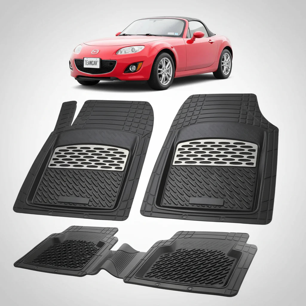 Covorașe Mazda MX-5 NC Facelift Soft Top 2009-2015 | Silver Edition – TeamCar®