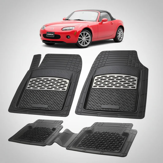 Covorașe Mazda MX-5 NC Soft Top 2005-2008 | Silver Edition – TeamCar®