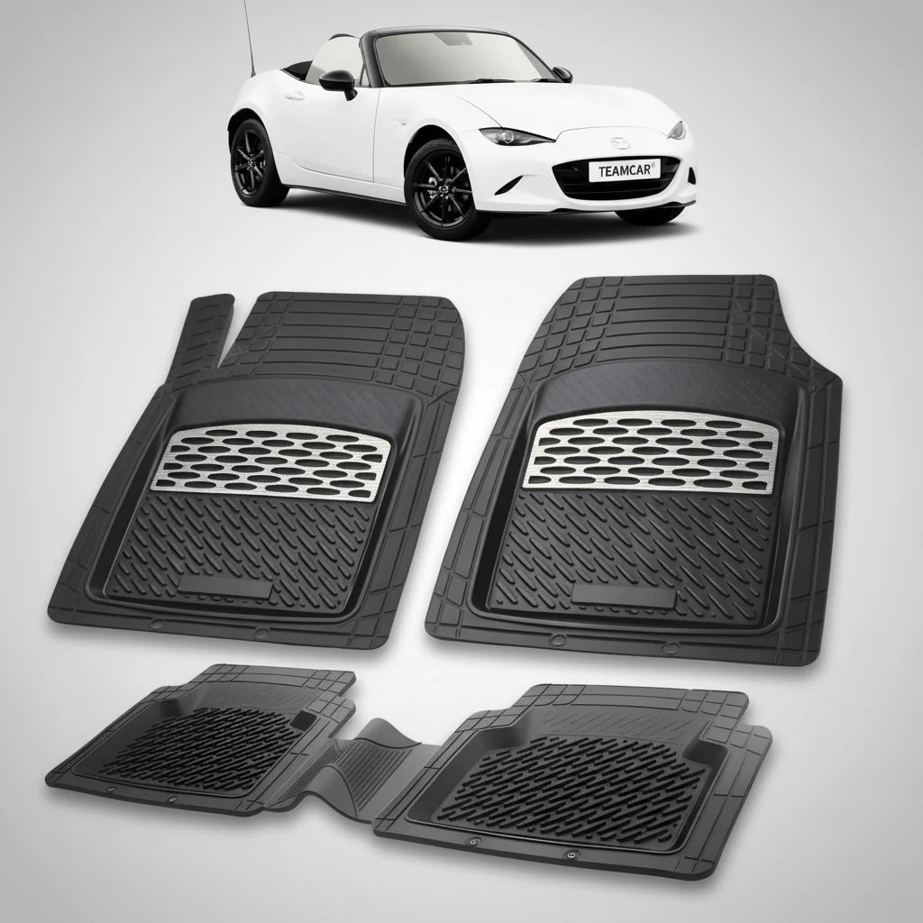 Covorașe Mazda MX-5 ND Soft Top 2015-2023 | Silver Edition – TeamCar®