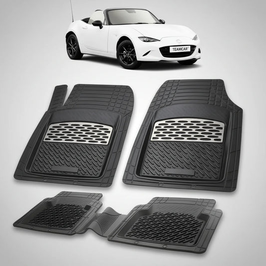 Covorașe Mazda MX-5 ND Soft Top 2015-2023 | Silver Edition – TeamCar®