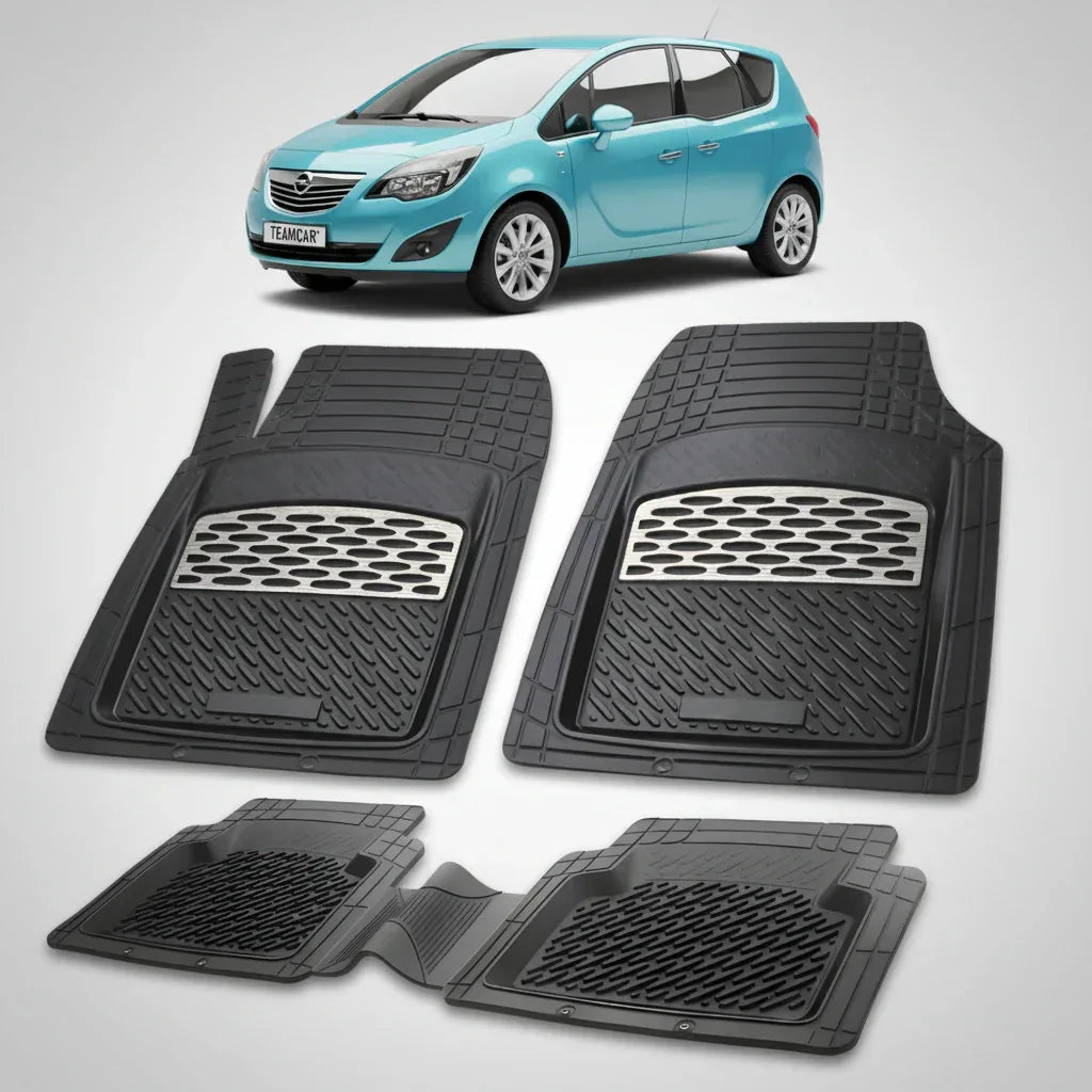 Covorase Opel Meriva B Compatibile MPV 2010-2017 | Silver