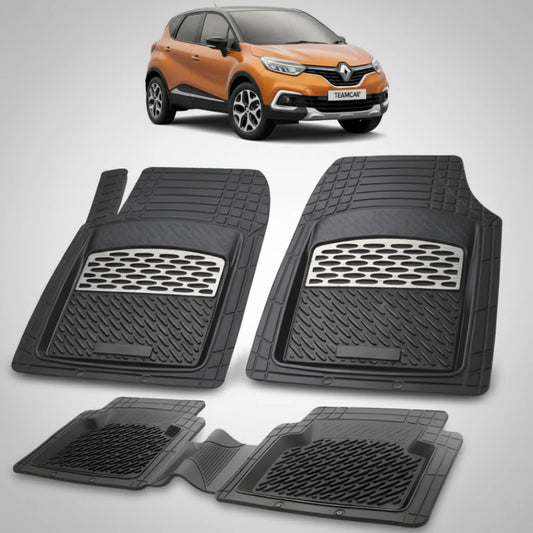 Covorase Renault Captur I 2 SUV Compact Compatibile 2017-2019 | Silver