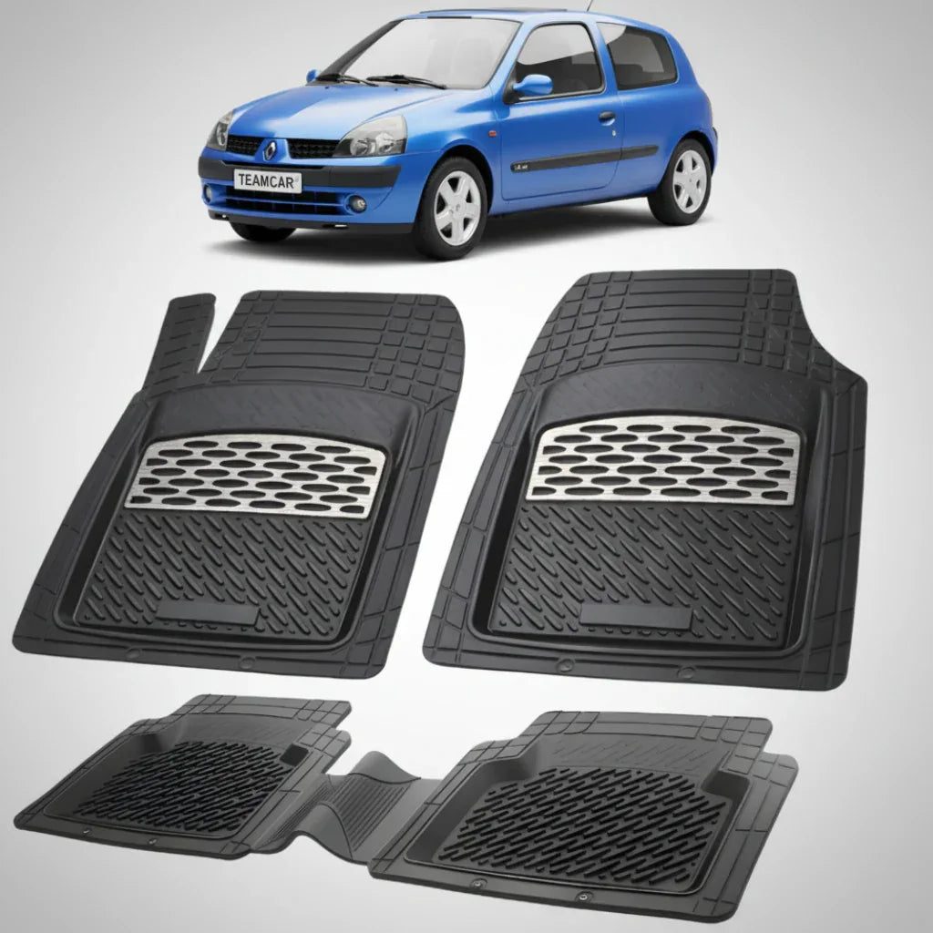 Covorase Renault Clio II 2 Hatchback Compatibile 2001-2003 | Silver