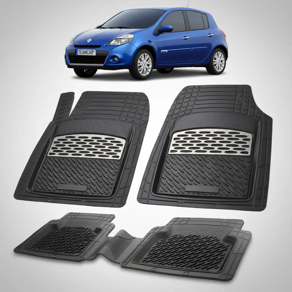 Covorase Renault Clio III 2 Hatchback Compatibile 2009-2012 | Silver