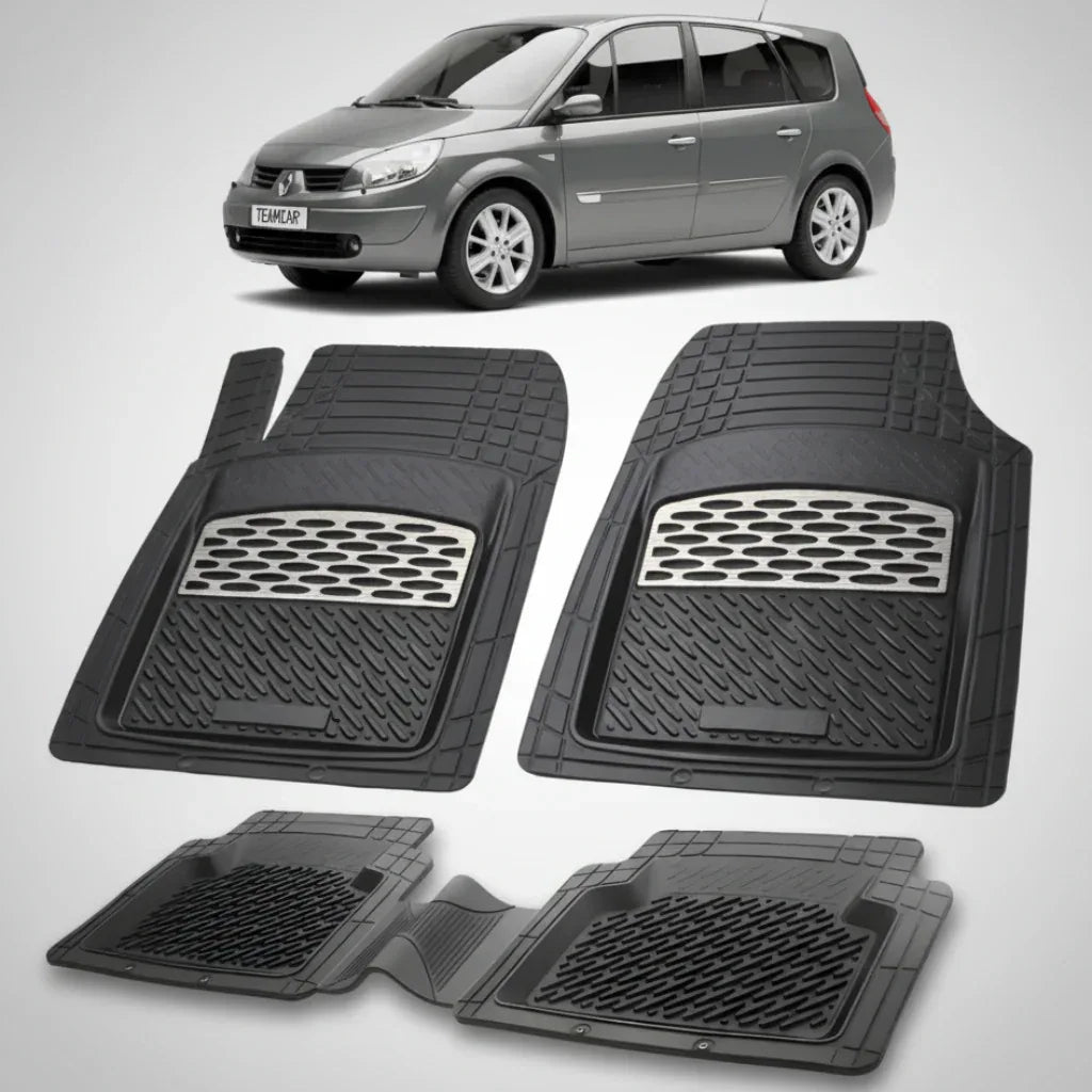 Covorase Renault Grand Scenic II 1 MPV (Long) Compatibile 2004-2006 | Silver