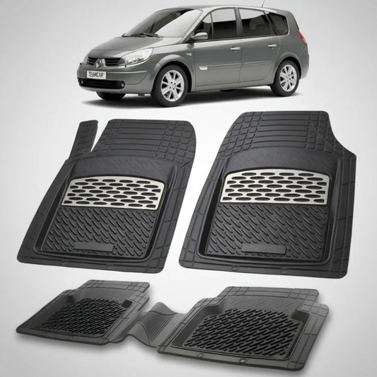 Covorase Renault Grand Scenic II 1 MPV (Long) Compatibile 2004-2006 | Silver